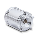 Arlen Ness, reusable billet oil filter kit. Beveled. Chrome Arlen Ness