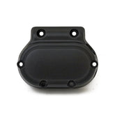 Transmission End Cover Smooth, Cable Clutch. Black Transmission End Covers Mcs