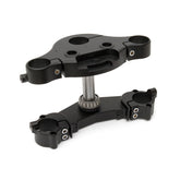 Arlen Ness 7 & 7 Raked Triple Trees, Black - 14+ Touring Triple Trees Arlen Ness