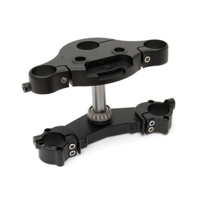 Arlen Ness 7 & 7 Raked Triple Trees, Black - 14+ Touring Triple Trees Arlen Ness