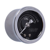 Arlen Ness, 1-1/2" oil pressure gauge. Gray Oil Pressure Gauges Arlen Ness