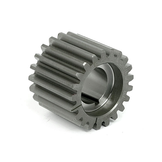 JIMS, pinion gear 54-77. Red Pinion Gears Jims