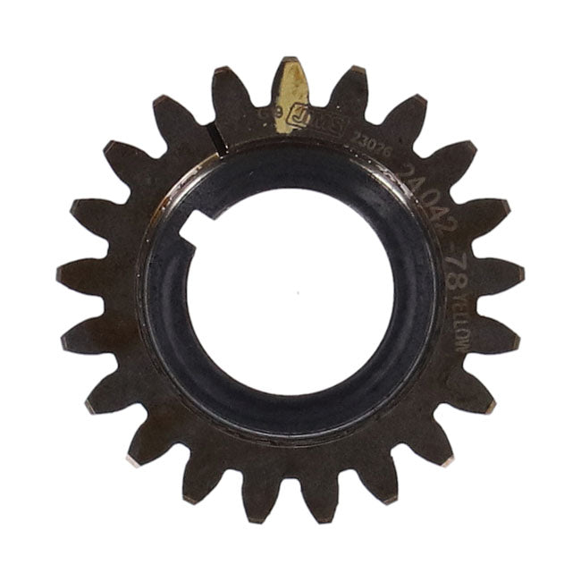 JIMS, pinion gear L77-89. Yellow Pinion Gears Jims