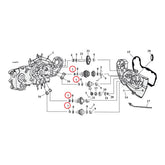 JIMS, camshaft needle bearing. Inner Cam Bearings Jims