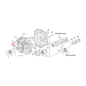 JIMS, camshaft needle bearing. Inner Cams Bearings Jims