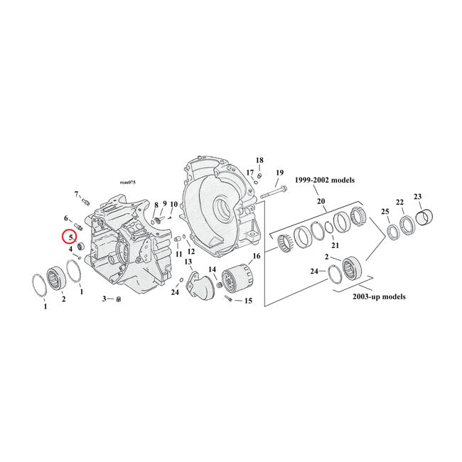 JIMS, camshaft needle bearing. Inner Cams Bearings Jims