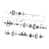 JIMS needle bearing, mainshaft 5th gear Transmission Bearings Jims