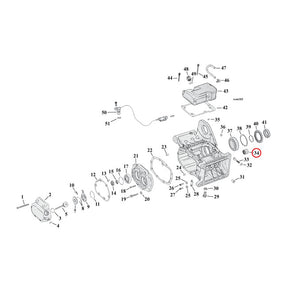 JIMS bearing, transmission closed end Transmission Bearings Jims
