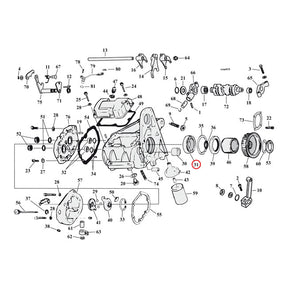 JIMS, bearing transmission mainshaft Transmission Bearings Jims