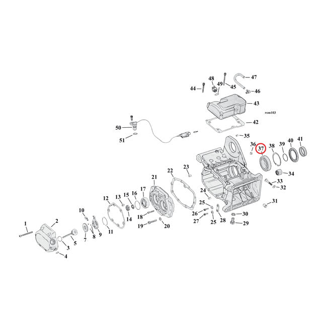 JIMS, bearing transmission mainshaft Transmission Bearings Jims