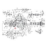 JIMS, retaining ring, main/countershaft bearing Retaining Rings Jims