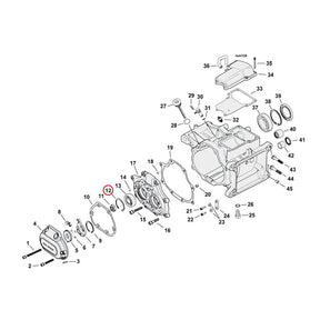 JIMS, retaining ring, main/countershaft bearing Retaining Rings Jims