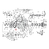 JIMS retaining rings, transmission/front wheel bearing Retaining Rings Jims