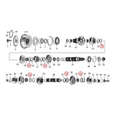 JIMS, thrust washer, transmission Transmission Parts Jims