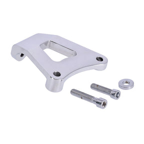 JIMS, front head motor mount. Polished Motor Mounts Jims