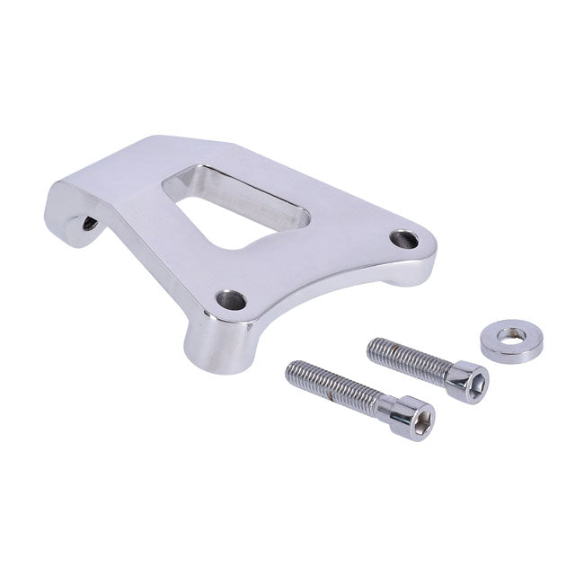 JIMS, front head motor mount. Polished Motor Mounts Jims