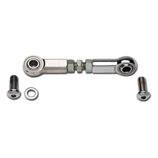 JIMS, hardware kit for front head motor mount. Chrome Motor Mount Hardware Jims
