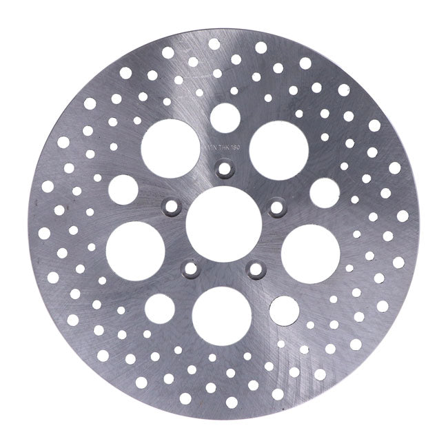 Brake Rotor L/R Front, 11.5" Drilled Stainless Brake Rotors 11.5 Inch Mcs