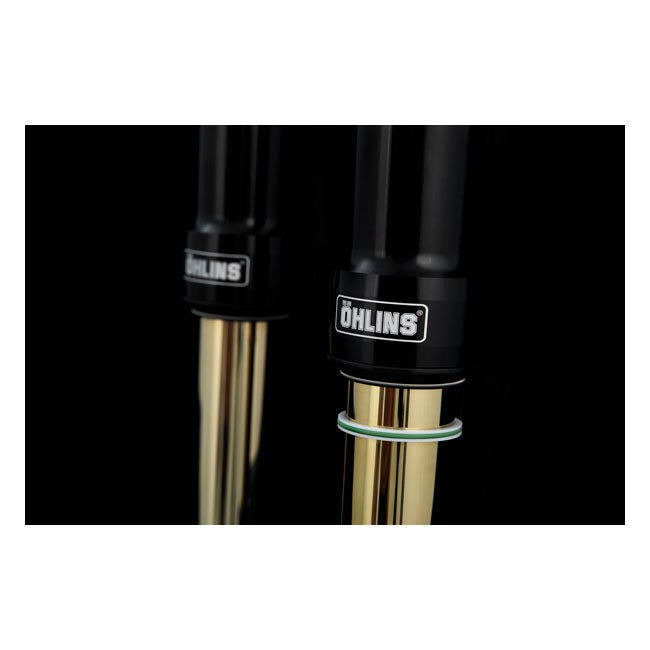 Öhlins, Custom 43 USD 800mm 8.5N/mm front fork. Black Ohlins