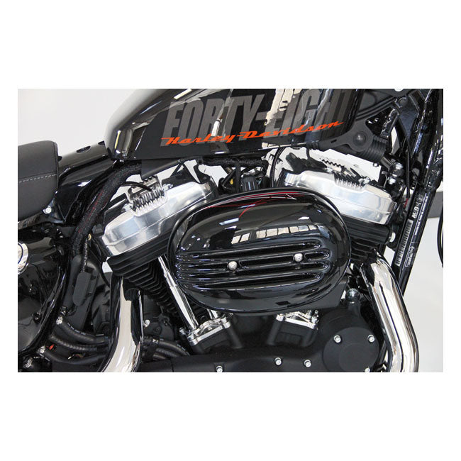 Cult-Werk, air cleaner cover. Finned Air Cleaner Cover Cult Werk