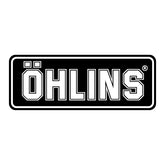 Öhlins Logo sticker black/white medium Ohlins
