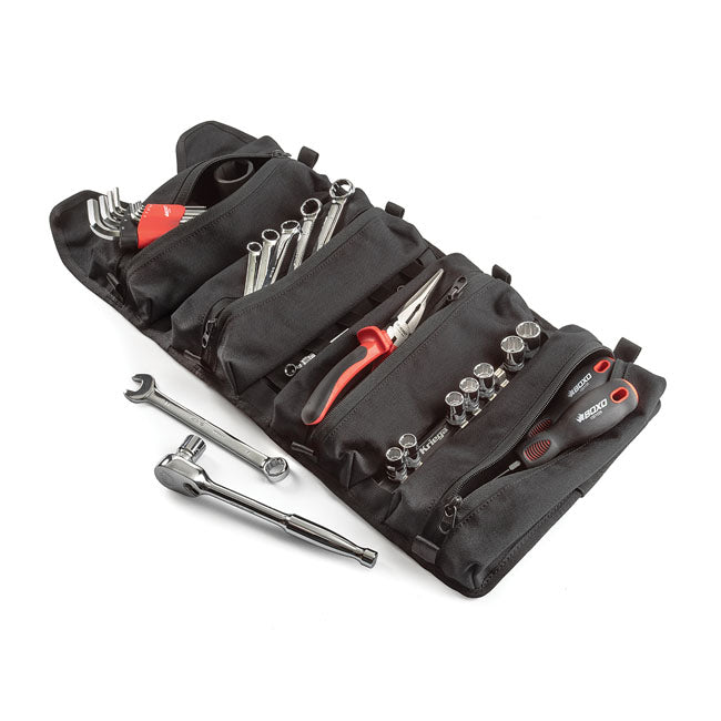 Rsd X Kriega Roam Tool Roll Black Toolbags With Tools Kriega