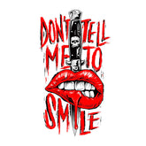 Lethal Threat No Smiles Sticker Stickers Lethal Threat