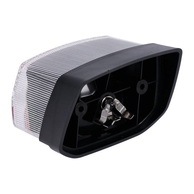 Emgo, Led Taillight. Clear Lens/Red Reflector Taillights Mcs