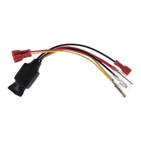 Emgo, Led Taillight. Clear Lens/Red Reflector Taillights Mcs