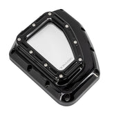 Trask Assault Series CAM Cover With Window, Gloss Black - Twin Cam Cam Covers Trask Performance