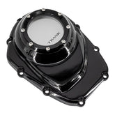 Trask Assault Series CAM Cover With Window, Gloss Black - Milwaukee 8 Cam Covers Trask Performance
