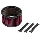 Trask Big Power Filter Kit, Black Air Cleaner Trask Performance