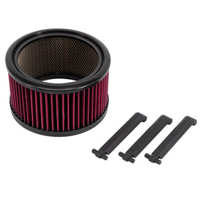 Trask Big Power Filter Kit, Black Air Cleaner Trask Performance