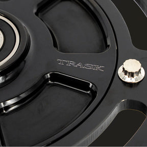 Trask Performance 25-51 Tooth Trask FL Cush Drive Conversion Kit, Black - 09-24 Touring Chain Conversion Rear Sprockets Trask Performance
