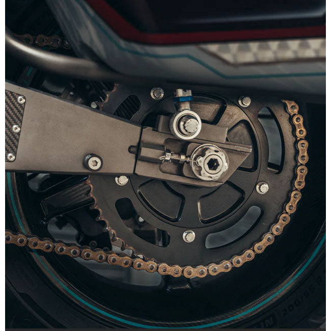 Trask Performance 25-51 Tooth Trask FL Cush Drive Conversion Kit, Black - 09-24 Touring Chain Conversion Rear Sprockets Trask Performance