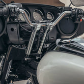 Trask, Assault risers 8". Chrome Handlebars Trask Performance