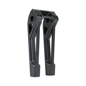 Kodlin, Fastback risers for OEM digital speedo. 10". Black Risers Kodlin Usa