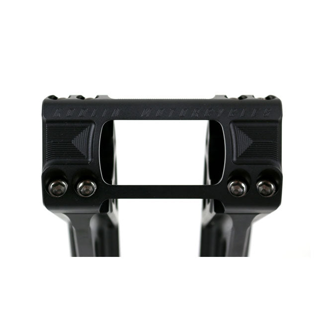 Kodlin, Fastback risers for OEM digital speedo. 8". Black Risers Kodlin Usa