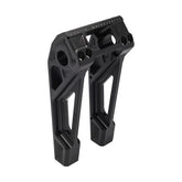 Kodlin, Fastback risers for OEM digital speedo. 8". Black Risers Kodlin Usa