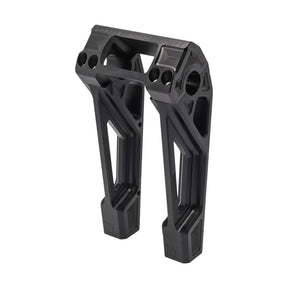 Kodlin, Fastback risers for OEM digital speedo. 8". Black Risers Kodlin Usa