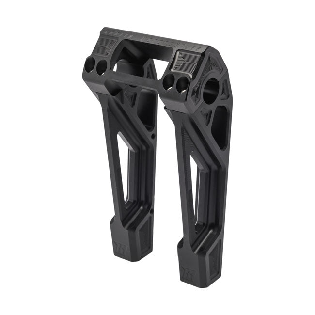 Kodlin, Fastback risers for OEM digital speedo. 8". Black Risers Kodlin Usa