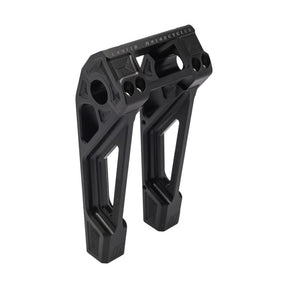 Kodlin, Fastback risers for OEM digital speedo. 8". Black Risers Kodlin Usa