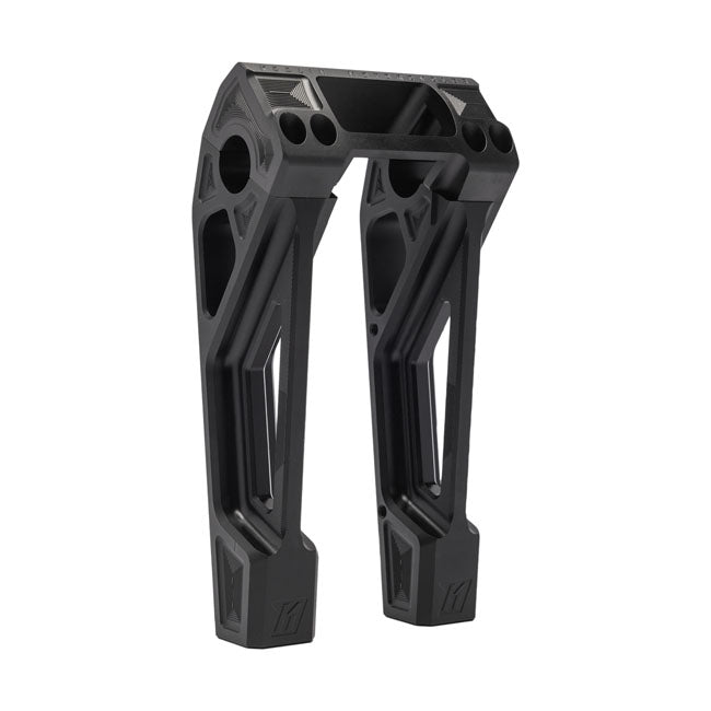Kodlin, Fastback risers for OEM digital speedo. 8". Black Risers Kodlin Usa