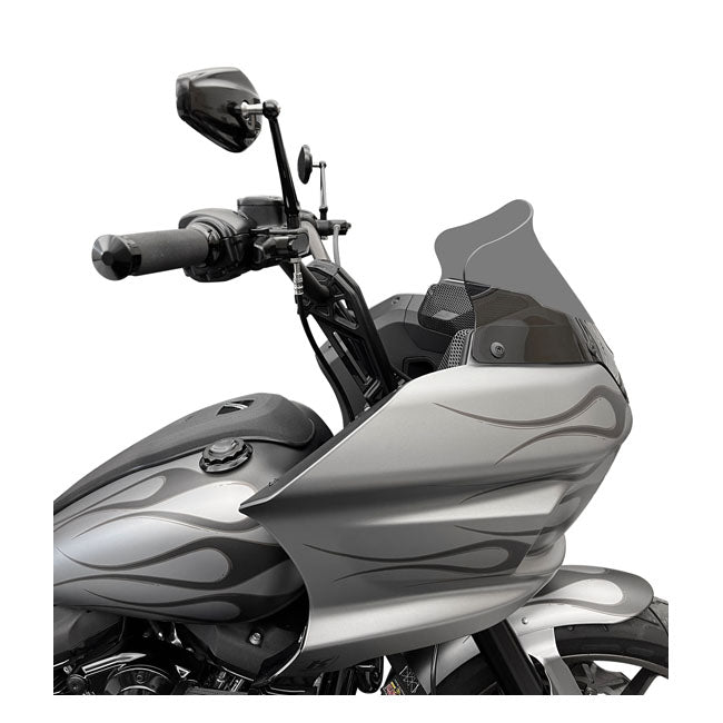 Kodlin, Fastback risers for OEM digital speedo. 8". Black Risers Kodlin Usa