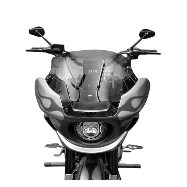 Kodlin, Fastback risers for OEM digital speedo. 8". Black Risers Kodlin Usa