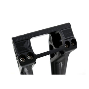 Kodlin, Fastback risers for OEM digital speedo. 6". Black Risers Kodlin Usa