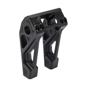 Kodlin, Fastback risers for OEM digital speedo. 6". Black Risers Kodlin Usa
