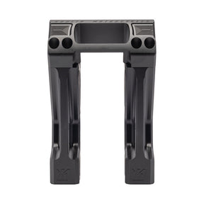 Kodlin, Fastback risers for OEM digital speedo. 6". Black Risers Kodlin Usa