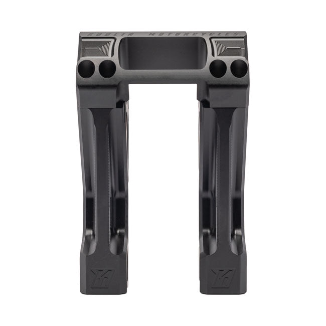Kodlin, Fastback risers for OEM digital speedo. 6". Black Risers Kodlin Usa
