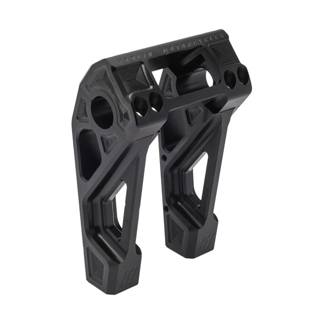 Kodlin, Fastback risers for OEM digital speedo. 6". Black Risers Kodlin Usa